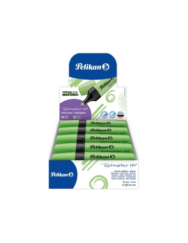 ROTULADOR PELIKAN FLUORESCENTE TEXTMARKER 490 VERDE
