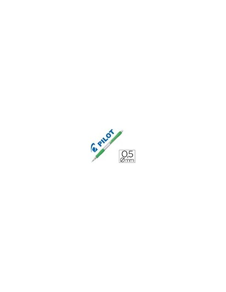 PORTAMINAS PILOT SUPER GRIP VER.CLARO 0,5 MM SUJECION CAUCHO