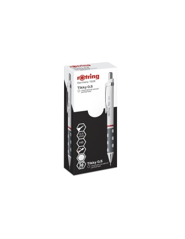 PORTAMINAS ROTRING TIKKY 0,5 MM BLANCO