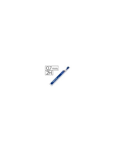 MINAS STAEDTLER MARS MICRO GRAFITO 0,7 MM 2H TUBO CON 12 UNIDADES