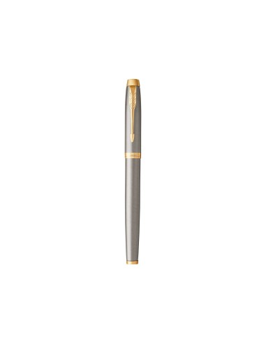 PLUMA PARKER IM METAL CEPILLADO GT