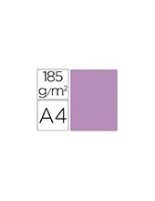 CARTULINA GUARRO A4 MALVA 185 GR PQ.50 H 2
