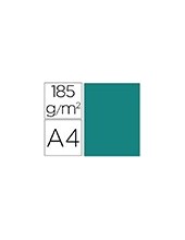 CARTULINA GUARRO A4 VER.MENTA 185 GR PQ.50 H 2