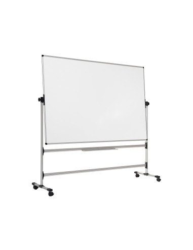 PIZARRA BLANCA BI-OFFICE VITRIFRICADO VOLTEABLE DOBLE 120X150 CM