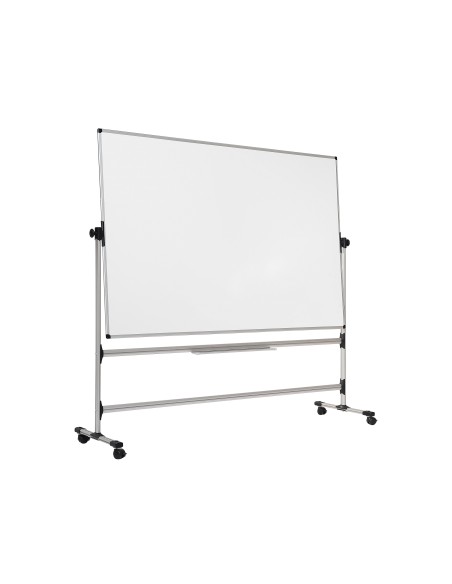 PIZARRA BLANCA BI-OFFICE VITRIFRICADO VOLTEABLE DOBLE 120X150 CM