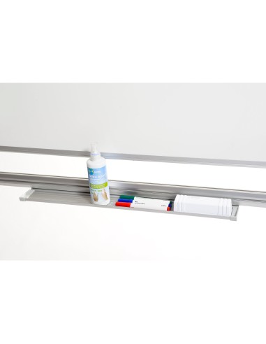PIZARRA BLANCA BI-OFFICE VITRIFRICADO VOLTEABLE DOBLE 120X150 CM