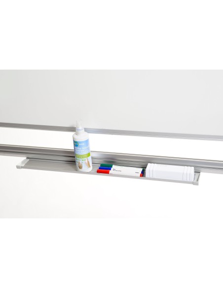 PIZARRA BLANCA BI-OFFICE VITRIFRICADO VOLTEABLE DOBLE 120X150 CM