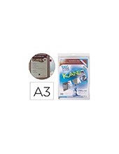 FUNDA TARIFOLD ADHESIVA REMOVIBLE A3 MAGNET.CAP.10 H.PAC 2