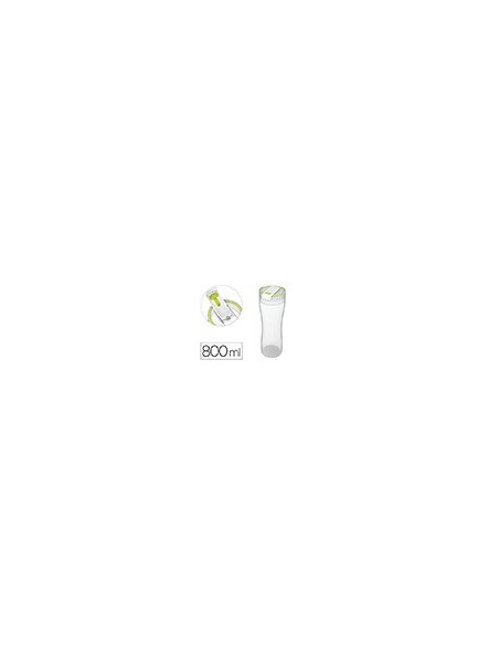 VASO BEBIDAS OFFISYS CAP.0,8L.DOBLE AP.LIMPIEZA FACIL HERM. 81X240 MM