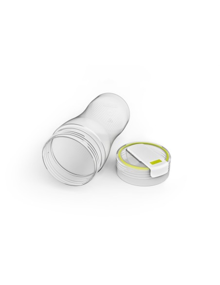 VASO BEBIDAS OFFISYS CAP.0,8L.DOBLE AP.LIMPIEZA FACIL HERM. 81X240 MM