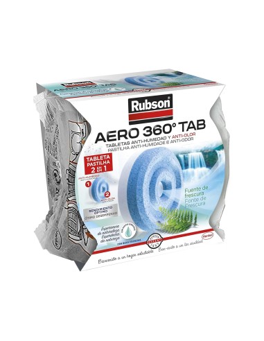 DESHUMIDIFICADO RUBSON AERO 360 AROMATERAPIA FRUTA RECAMBIO PASTILLA