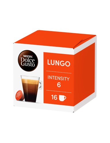 CAFE DOLCE GUSTO LUNGO CAJA MONODOSIS 16 UNIDADES