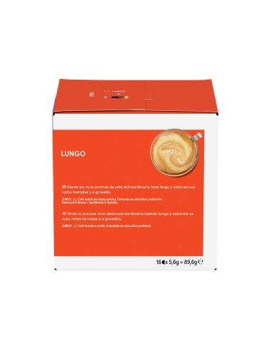 CAFE DOLCE GUSTO LUNGO CAJA MONODOSIS 16 UNIDADES