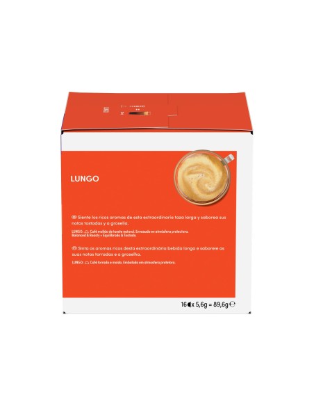 CAFE DOLCE GUSTO LUNGO CAJA MONODOSIS 16 UNIDADES