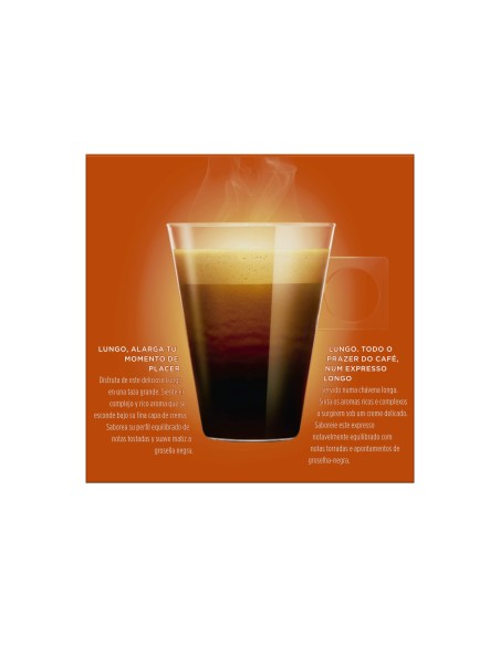 CAFE DOLCE GUSTO LUNGO CAJA MONODOSIS 16 UNIDADES