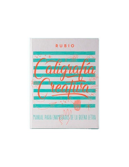 LIBRO CALIGRAFIA RUBIO CREATIVA 150.PGTAPA DURA 27X21 CM