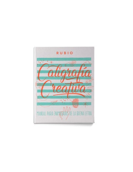 LIBRO CALIGRAFIA RUBIO CREATIVA 150.PGTAPA DURA 27X21 CM