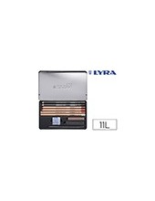 LAPICES LYRA REMBRANDT MONOCROMO ACCESORIOS ESBOZOS C.METALICA 11 UDS 2