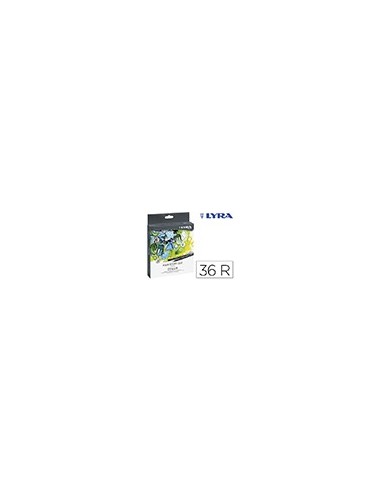 ROTULADOR LYRA AQUA BRUSH DUO CAJA 36 SURT.