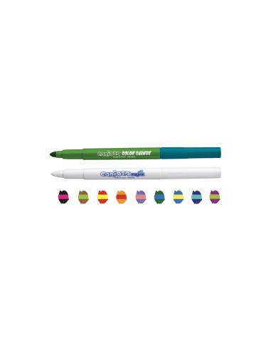 ROTULADOR CARIOCA CAMBIA TINTA MAGICA CAJA 10 UD.SURT.