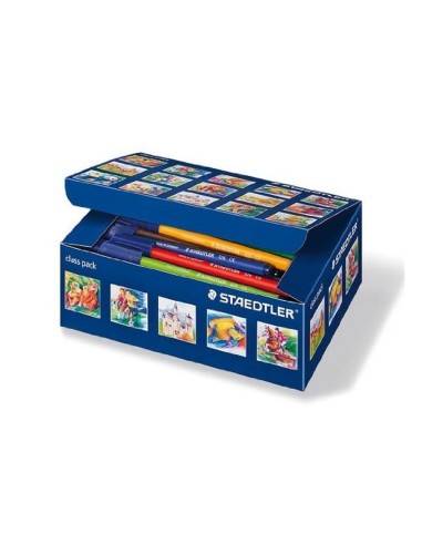 ROTULADOR STAEDTLER NORIS 326 SCHOOL PK.DE 100 UD.SURT.10 X COLOR