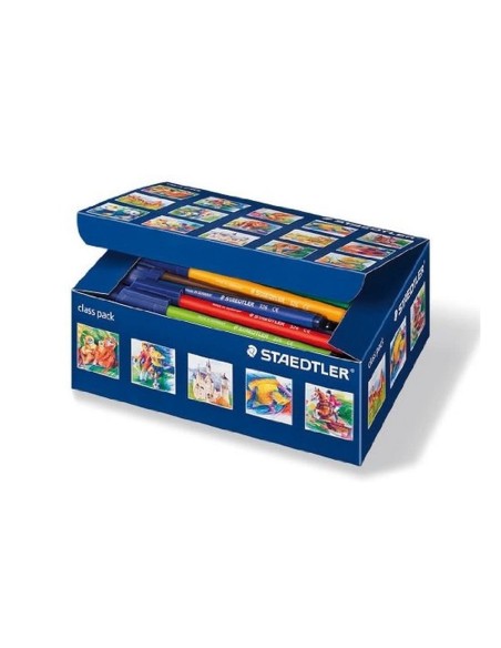 ROTULADOR STAEDTLER NORIS 326 SCHOOL PK.DE 100 UD.SURT.10 X COLOR