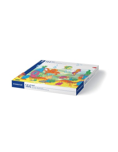 ROTULADOR STAEDTLER JUMBO TRAZO 3MM CAJA 144 UD.SURTIDAS 12 X COLOR