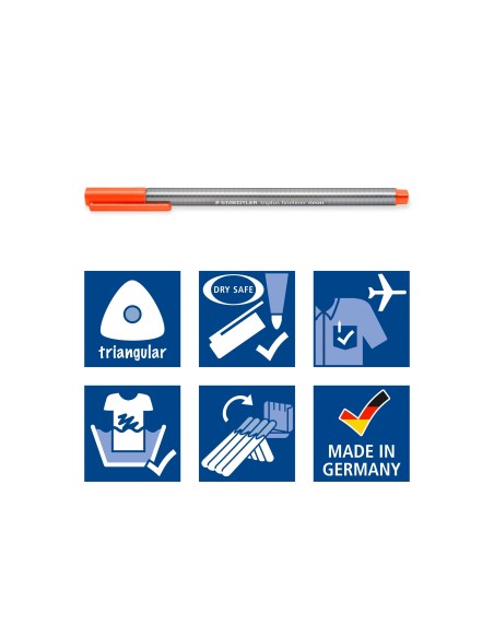 ROTULADOR STAEDTLER TRIPLUS NEON COLOURS ESTUCHE 6 UD.SURT.