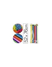 PAPEL SEDA 52X76 CMCOL.SURT. BOLSA 1OH 2