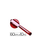 PAPEL CELOFAN ROLLO ROJO 0,60 X 10 MT 2