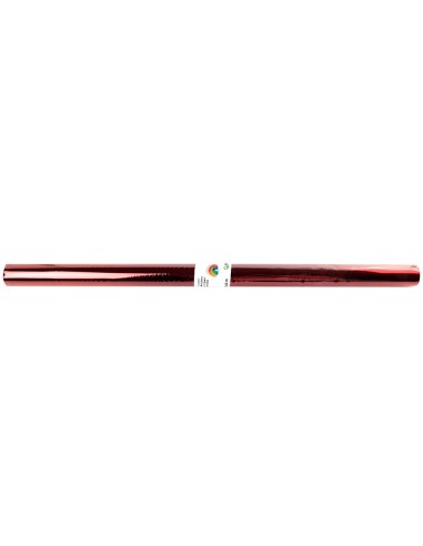 PAPEL CELOFAN ROLLO ROJO 0,60 X 10 MT