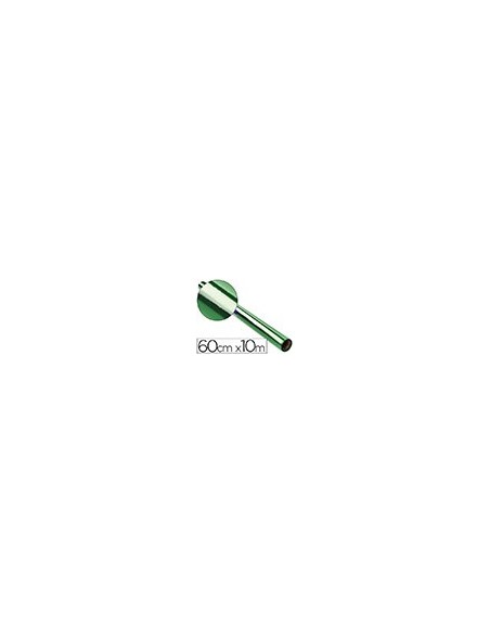 PAPEL CELOFAN ROLLO VER 0,60 X 10 MT
