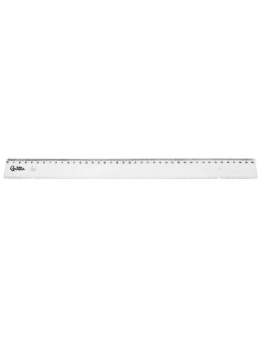 REGLA PLASTICO IRROMPIBLE TPTE.40 CM