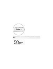 REGLA LIDERPAPEL PLAST.IRROMPIBLE TPTE.50 CM 2