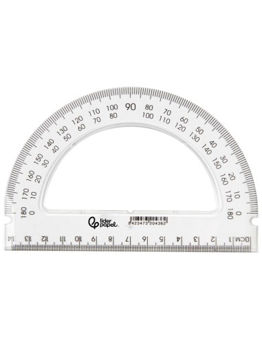 SEMICIRCULO 14 CM PLASTICO