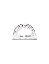 SEMICIRCULO LIDERPAPEL 10 CM PLASTICO SM02 2