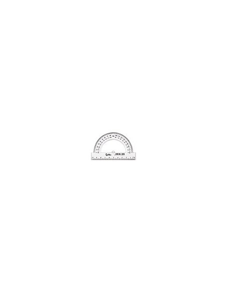 SEMICIRCULO LIDERPAPEL 10 CM PLASTICO SM02