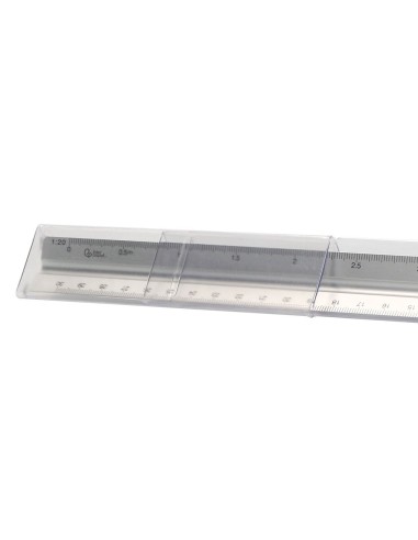 ESCALA  AL.FORMA TRIANGUL FUNDA 30 CM 1:20 1:25/1:50/1:75/1:100/1:150