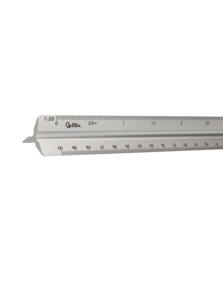 ESCALA  AL.FORMA TRIANGUL FUNDA 30 CM 1:20 1:25/1:50/1:75/1:100/1:150