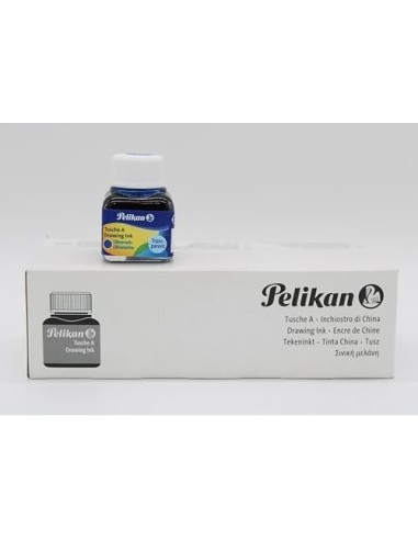 TINTA CHINA PELIKAN 10 COLORES SURTIDOS FRASCO 10 ML