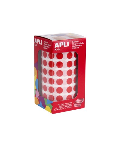 GOMETS APLI ROLLO 59H CIRCULO Ø 10,5 MM ROJO 5.192 UDS. (04853)