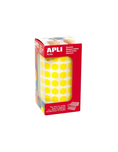GOMETS APLI ROLLO 59H CIRCULO Ø 10,5 MM AMARILLO 5.192 UDS. (04851)