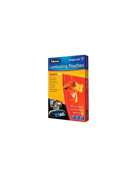 BOLSA PLASTIFICAR FELLOWES BRILLO A3 125 MICRAS PK.DE 100 UD.