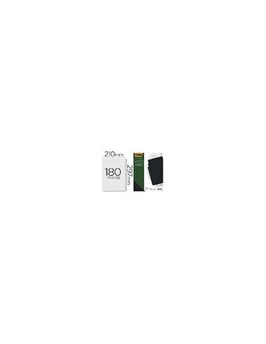 TAPA ENCUADERNACION FELLOWES A4 PVC OPACO NG. 180 MICRAS 100 UD.