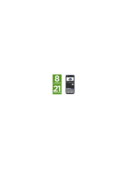 CALCULADORA CASIO FX-CG50 CIENTIFICA GRAFIC 8 LIN.21 CARAC.3D 16MB US
