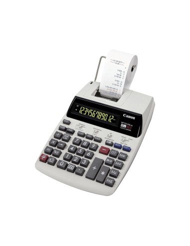 CALCULADORA CANON IMPRESORA MP120 MG ES II  LCD ENCHUFE  12 DIG.GRIS