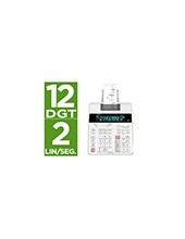 CALCULADORA CASIO IMPRESORA PAPEL 58MM.BICOLOR FR-2650RC 12D. DC BL. 2