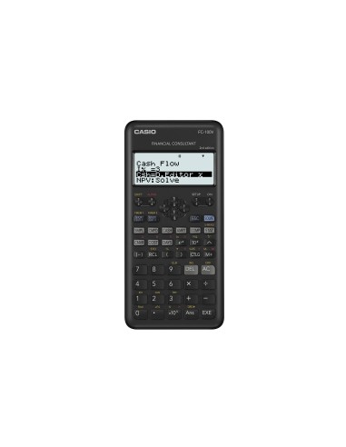 CALCULADORA CASIO FC-100V FINANCIERA 4 LINEAS CALCULO GANANCIAS TAPA