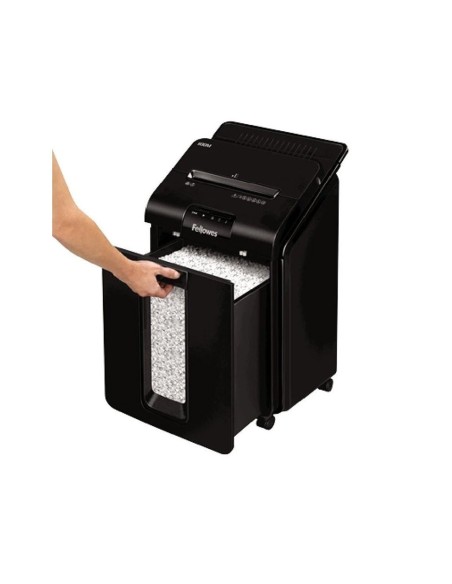 DESTRUCTORA FELLOWES AUTO+100M CAP.100 H.DESTRUYE GRAPAS CLIPS