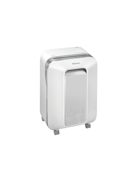 DESTRUCTORA FELLOWES LX201 15 H P5 CLIPS GRAPAS TARJETAS 23L BLANCA